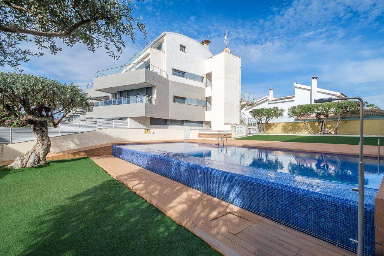 VinarósAtico-Duplex Geniales Vistas Al Marアパートメント エクステリア 写真