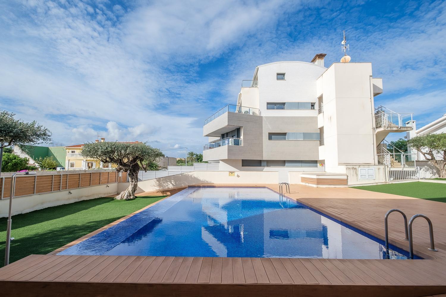 VinarósAtico-Duplex Geniales Vistas Al Marアパートメント エクステリア 写真